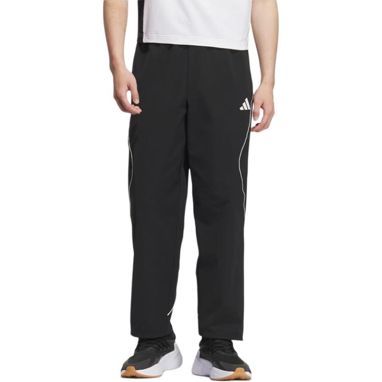 Adidas Woven Lace-Up Fashion Simple Casual Pants Men Bottoms KC2862