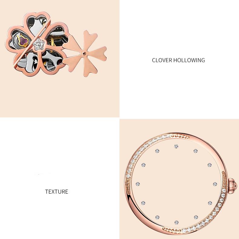 AILANG Neue Damenuhr, automatische mechanische Uhr, modische Damenuhr, wasserdicht