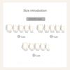 Artificial Nails Electroplated Light Chasing Cat Eye Wearable Nails Removable Nail Pieces Nail Pieces Candy Color Gradient Nail Pieces