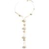 Versatile Retro Imitation Pearl Long Necklace - European, American, Japanese & Korean Inspired Design