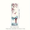Tapiz Largo del Monte Fuji Japonés - Ukiyo-E Sol Rojo Lavado a Tinta Colgante de Pared Vertical Para Decoración de Dormitorio Sala de Estar