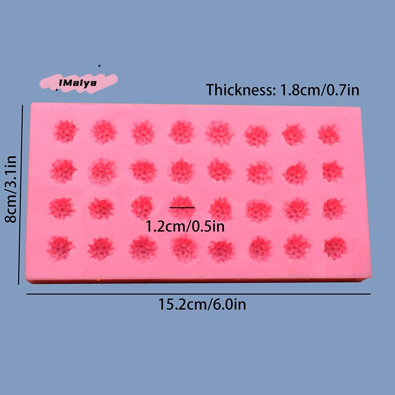 DIY 3d Raspberry Fruit Silicone Mold Diffuser Plaster Epoxy Resin Mold Fondant Chocolate Mousse Cake Decoration Baking Mold