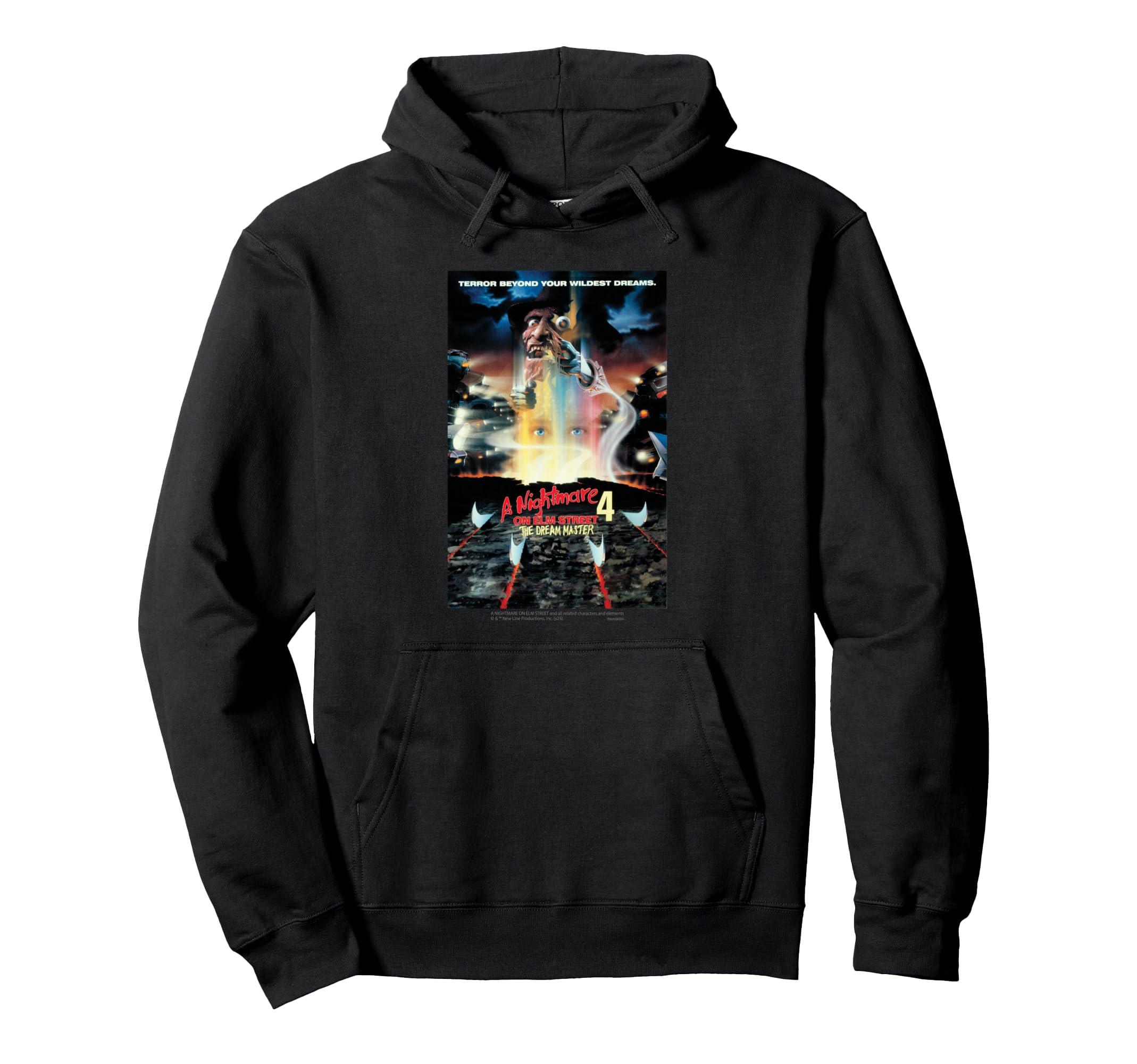 A Nightmare on Elm Street 4 / Freddy Krueger / Horror Movie / Poster Hoodie