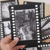 5PCS Retro Film Paper Photo Frame Square Collage Frame Movie Theme Movie Film Frame Wall Decoration