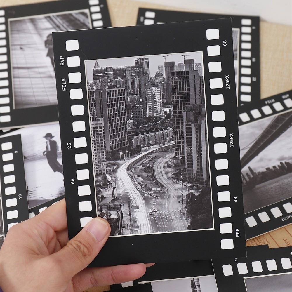 5 ks Retro filmový rámeček Čtvercový fotografický rámeček Rámeček na koláž s filmovou tématikou Dekorace na zeď