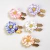 Flower Shape Button Covers Clothing Decoration Flower Button Covers Pearl Sleeve Button Clip  Cloth