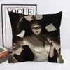 Canvas Printing Wall Art Saw Horror Movie Pillow Case Square Pillow Bedroom Sofa Leisure Comfort Cushion Home Decoration