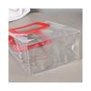 1PC Clear Tote Bag Transparent Shopping Bags Shoulder Handbag PVC Waterproof Storage Bag for Gift Cosmetic Plastic Bags