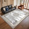 Europe Style Marble Pattern Carpet Living Room Sofa Bedroom Bedside Study Entrance Door Rug Non-slip Light Luxury Decor Mat