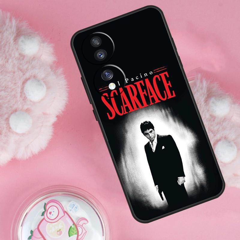 Scarface Tony Montana Case For Honor Magic 7 Lite 5 6 Pro Honor 200 50 70 90 Lite X9b X9a X8b X8a X8 X9 X9c Cover