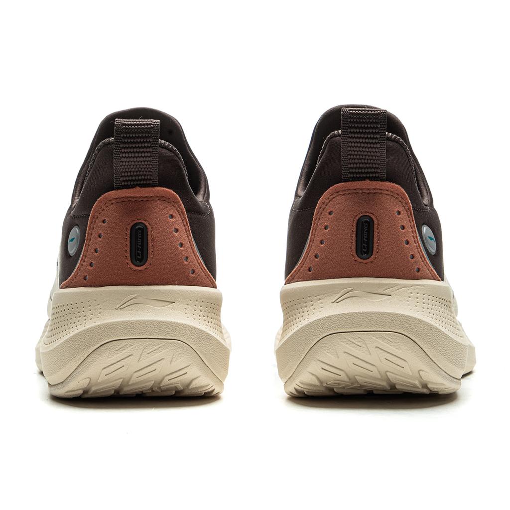 New LiNing SOFT GO Anti Slip Wear Resistant Low Top Casual Shoes Men's Oat Gray AGLU099-5