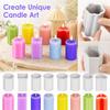 Silicone Pillar Candle 8 Piece Set for DIY Candle Making
