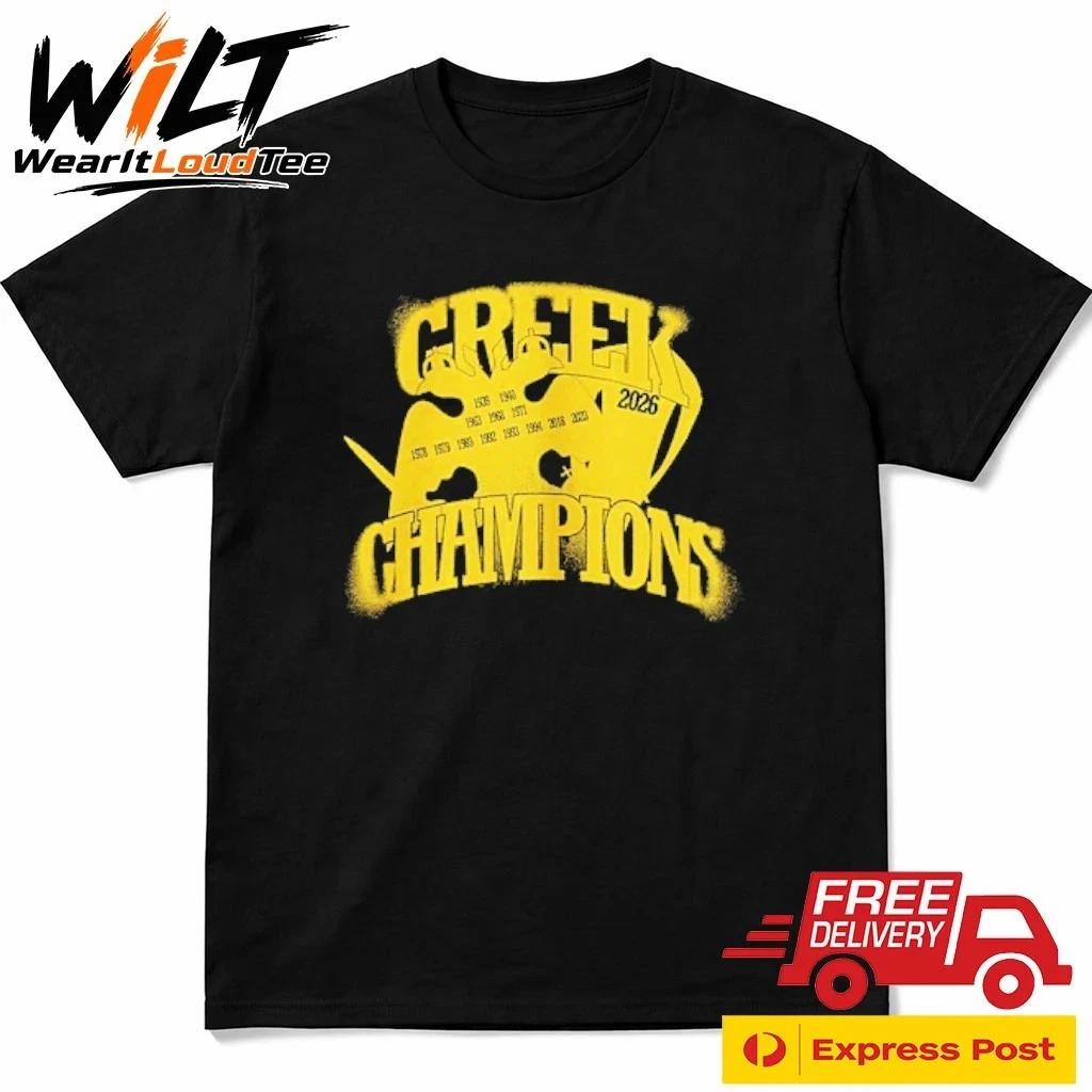 AEK Athens F.C. 2026 Greek Super League Champions Shirt M