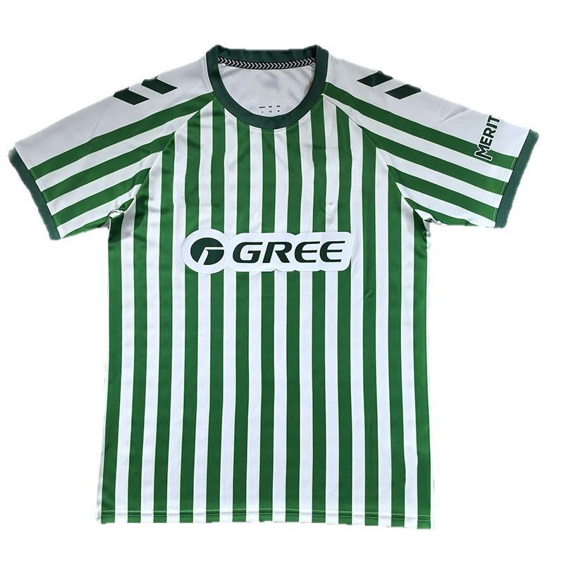 Real Betis Home Soccer Jersey 2025-2026 Fan Edition Short Sleeve Football Shirt Men Adult Breathable Bamboo Fiber