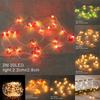 2m Hanging 20led Christmas Lights Snowflake Candy Cane Xmas Tree Battery Powered