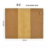 Genuine Leather A5/A6/B6 Notebook Cover - Top Layer Vegetable Tanned Protective Envelope Case