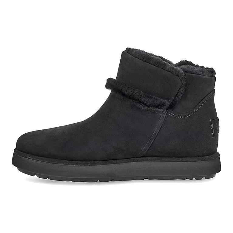 UGG Classic Mini Spill Seam Blvd Snow Boots Black Women's 1108145-BLK