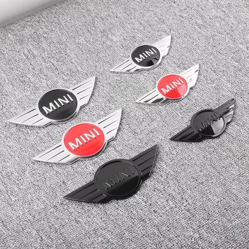 Metal front and rear emblem decoration, suitable for mini BMW Cooper R55 R56R50 R60R61 replacement emblem car styling accessorie