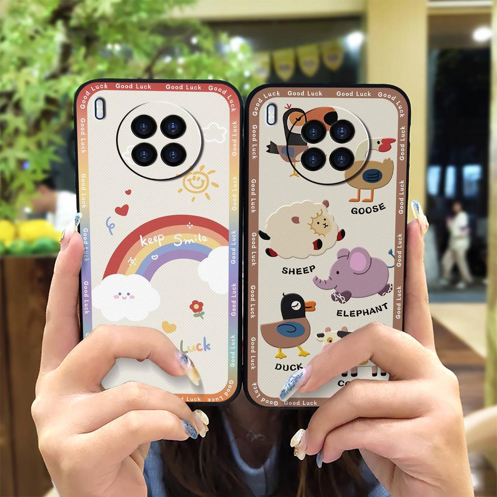 Full Wrap Back Cover Phone Case For Huawei Nova8i/Honor50 Lite Silicone Anti-dust Protective Waterproof Fashion Design