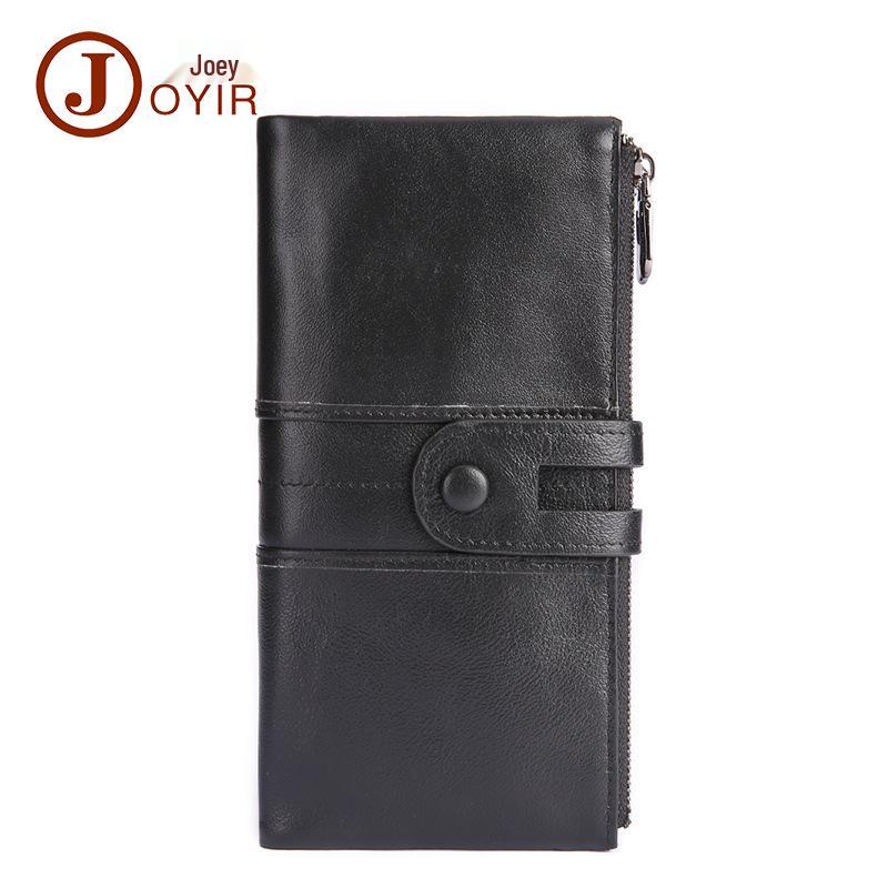 Vintage Women's RFID Snap Closure Leather Wallet, Large Capacity with Multi-Card Slots and Coin Purse