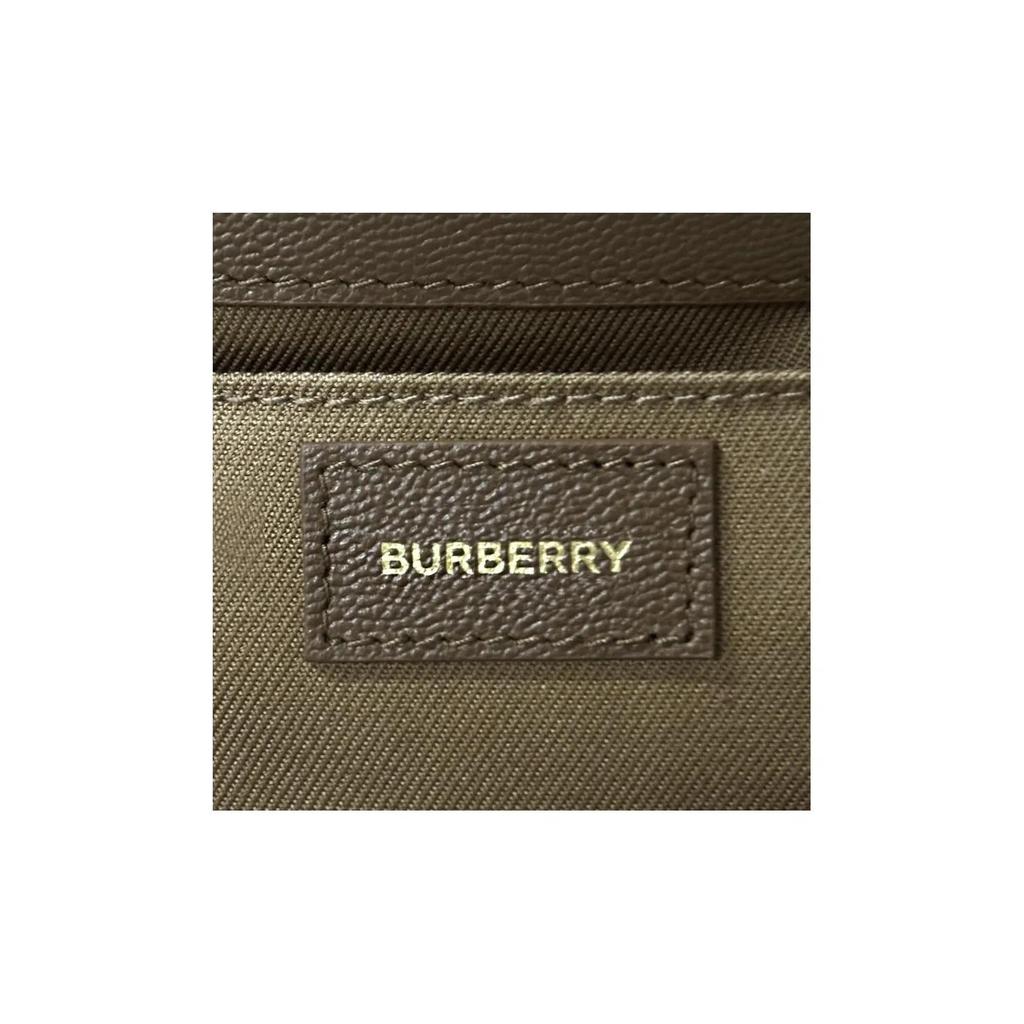 Burberry Plátno a teletina Taška přes rameno Unisex Párský styl Hnědá