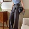 New Arrivals Open Run Women Long Slacks Charuru Fit Classic Suit Pants
