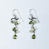 Sterling Silver Tree Branch Earrings: Dainty Handmade Dangle Jewelry