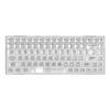 Transform Your Gaming with NJ80 Transparent Wireless Mechanical Gaming Keyboard