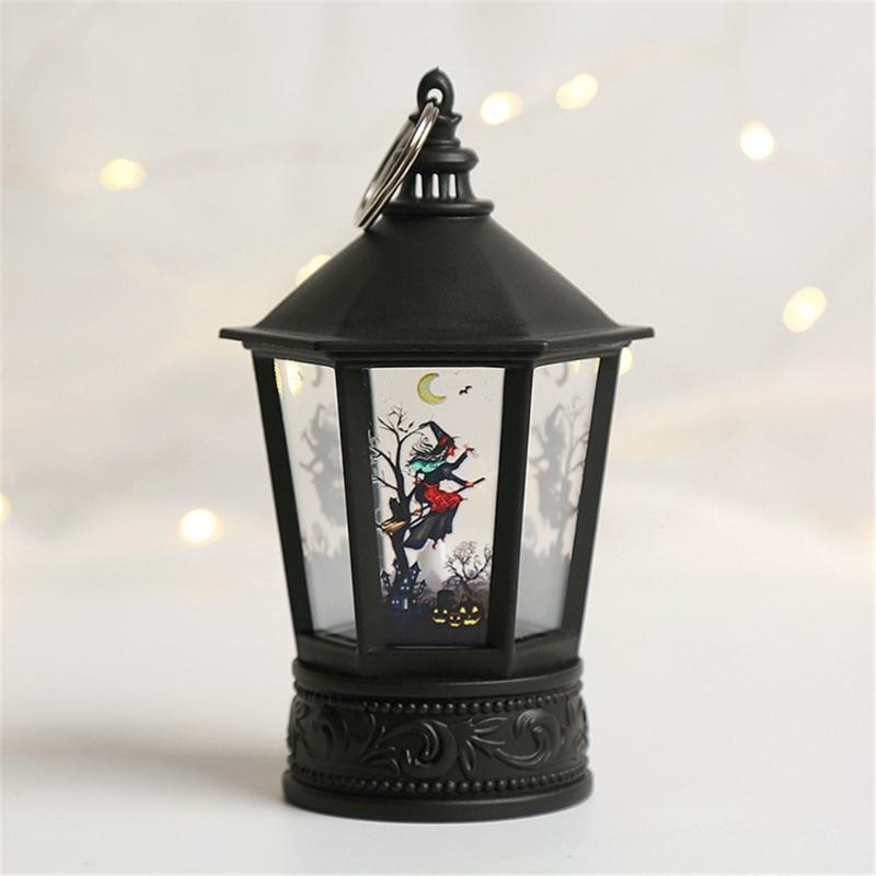 Festival Halloween LED Pumpkin Hand Lamp Halloween Pumpkin LED Hand Lamp with Designs for Celebratory Event Lighting