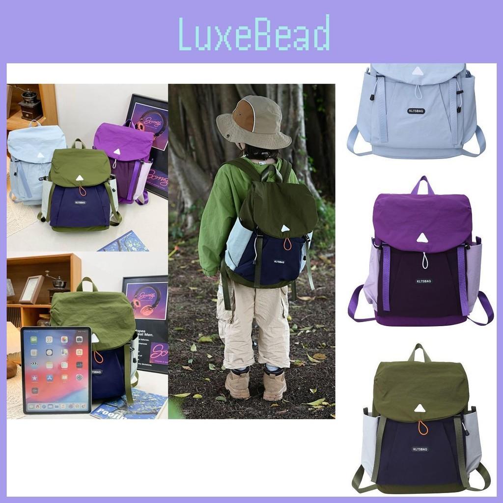 Splicing Casual Color Boys Shoulders Bag Sports Style Outdoor Backpack Student