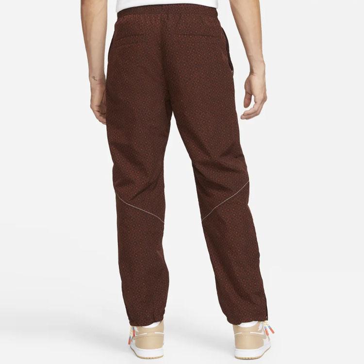 Jordan Maison Chateau Rouge X Loose Mid-Waist Knit Joggers Men Bottoms Light-Brown DN3659-226