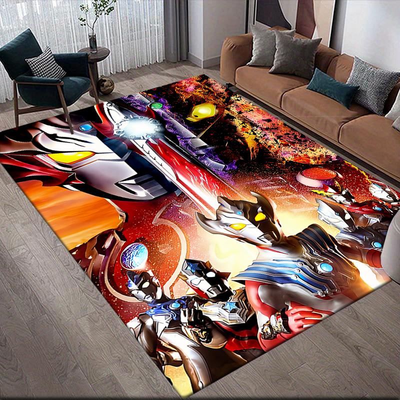 

Ultraman universe theme graphic Square Area Rug, Non-Slip Floor Mat for Living Room, Perfect Gift for Ultraman Fans.chl 60x90cm