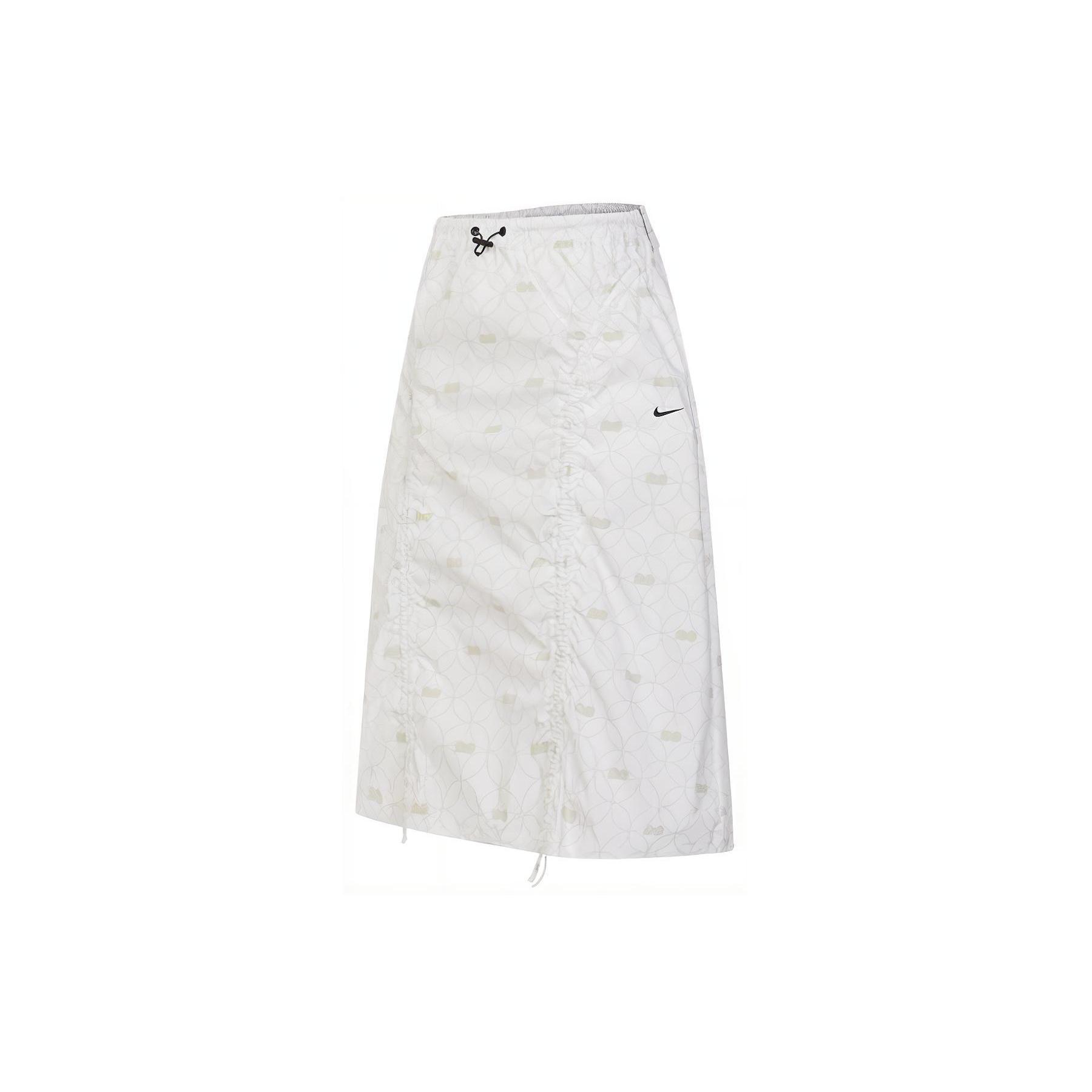 

New Nike Casual Long Skirt Women s White FN2270-100 M
