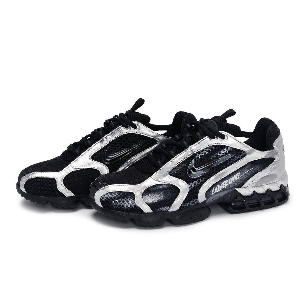 Nike Air Zoom Spiridon Cage 2 Stříbrné Odolné proti oděru Nízké Ležérní boty Pánské Černé Šedé Stříbrné HM8497-010(Team80-S-BOX)