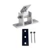 2 Pcs Aluminum Solar Panel Brackets with Tilt Legs 15-30 Degree Angle Lightweight Mount Bracket Solar Panel Tilt Mount Brackets