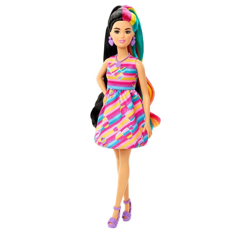 BARBIE Lalka Totally Hair SERCA z długimi włosami MATTEL