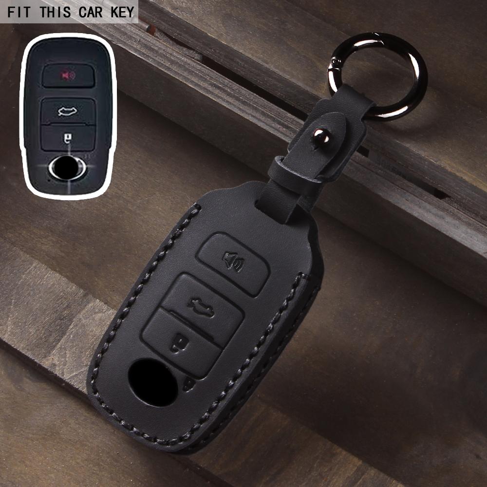 2 3 4 5 Buttons Leather Smart Remote Car Key Case Cover for Toyota Perodua Malaysia Car Key Protector Car Key Shell