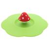 Cartoon 10cm Cute Silicone Cup Cover Heat-resistant Leak Proof Sealed Lids Cap Dustproof Cup Cover Suction Cup Cover Tea Lids