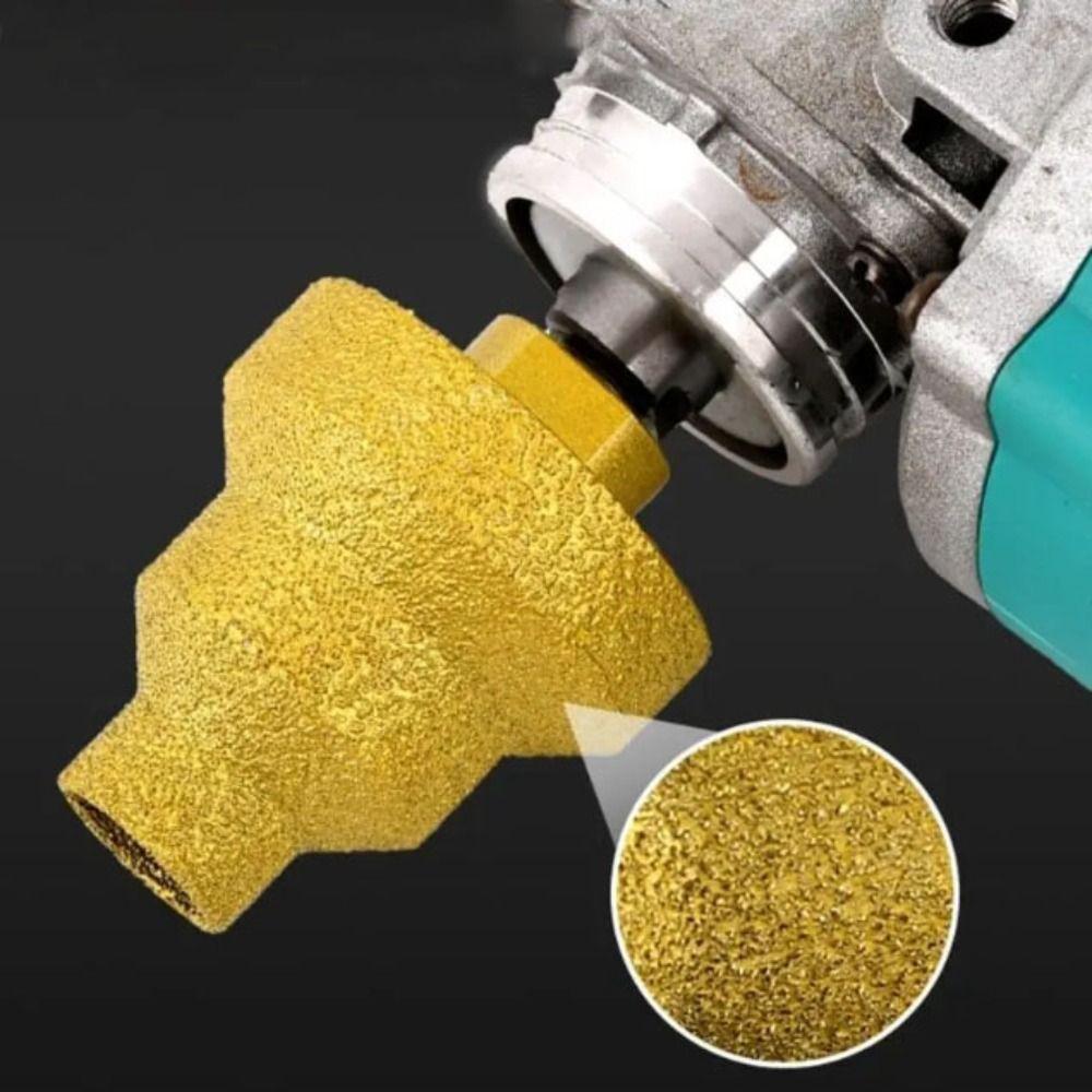 Tapered Cone Adamas Chamfer Drill Bit Multi Layer Brazed Pagoda Drill Bit  For Granites