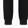 Armani Exchange SS24 Logo Eagle Head Embroidered Cuffed Knit Joggers Men bottoms Black 3DZPHQ-ZJ9KZ-1200