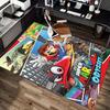 Super Mario Odyssey Abenteuerteppich Für Spielzimmer Schlafzimmer Wohnzimmer Sofa HeimdekorKinder Spielbereich Teppich Rutschfeste Bodenmatte