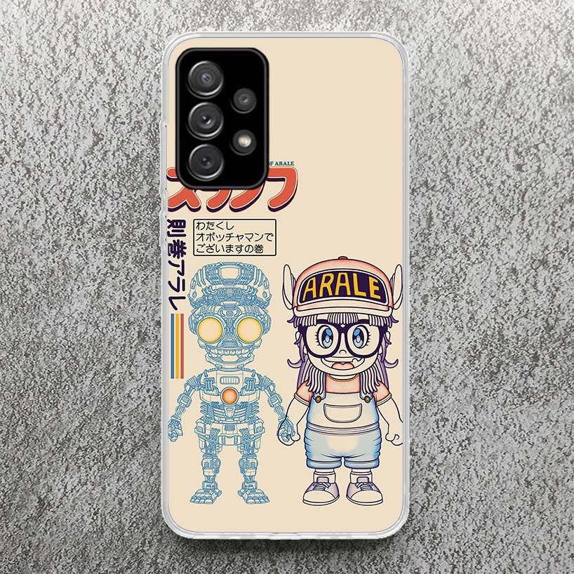 Arale Dr Slump Print Soft Case for Samsung A52 A50S A51 A42 A23 A22 A12 Phone Shell A41 A31 A21S A40 A30S A20E A10S A70 A71 A52