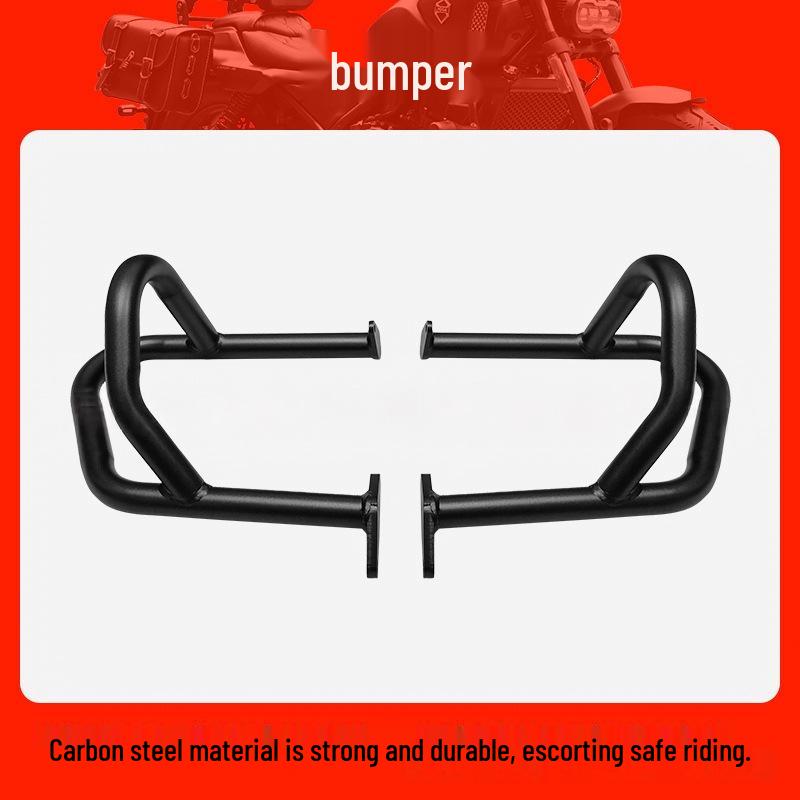 Zongshen Dun Dun Mini Motorcycle Front Bumper Guard: Anti-Fall and Anti-Collision Accessory