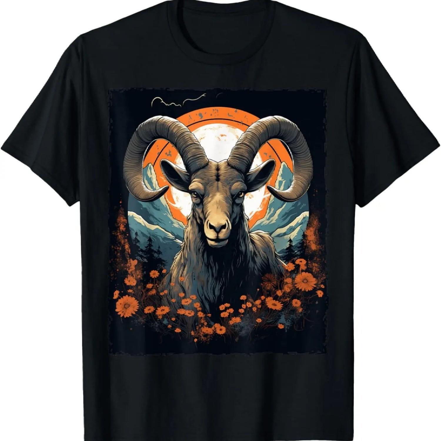 

Bighorn Sheep Halloween T-Shirt S разноцветный