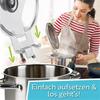 Pot Lid Holder - Easy To Use While Cooking, Travel-Friendly,  and Space-Saving Slow Pot Organizer (1)