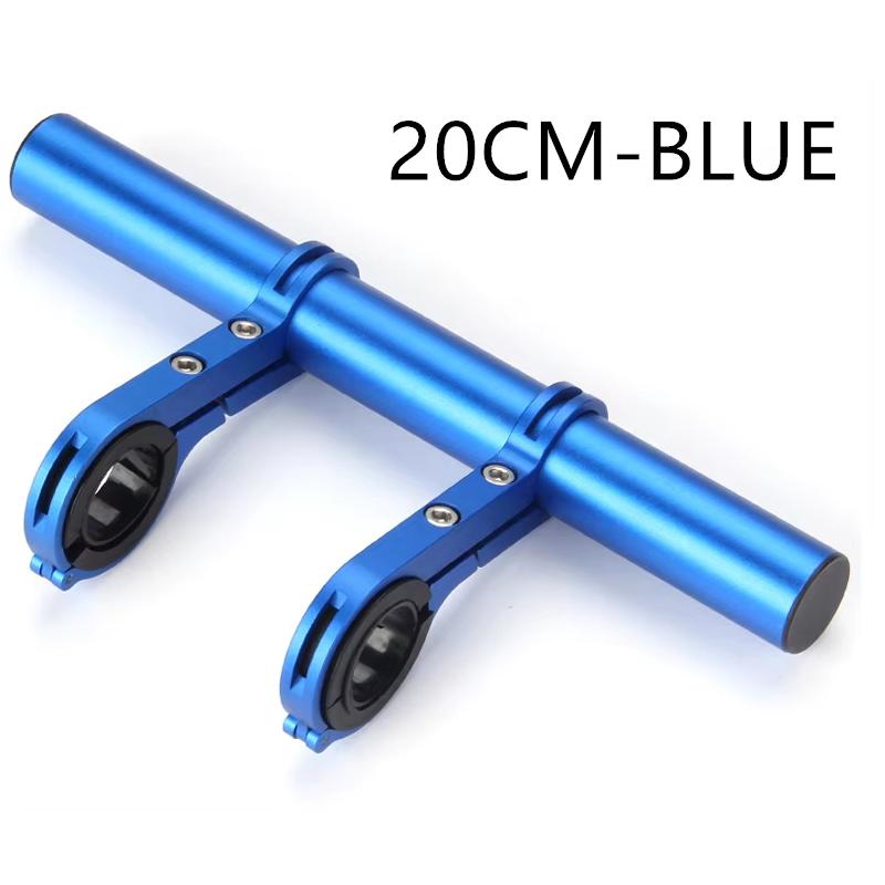 Soporte extendido para manillar de bicicleta de 10/20/30 cm, soporte para faro de bicicleta de montaña, barra extendida, piezas para portaequipajes