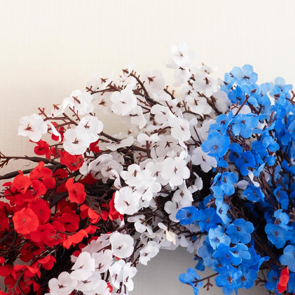 Unabhängigkeitstag Rot, Weiß & Blau Gänseblümchen Blumen Dekorationen für Zuhause & Party