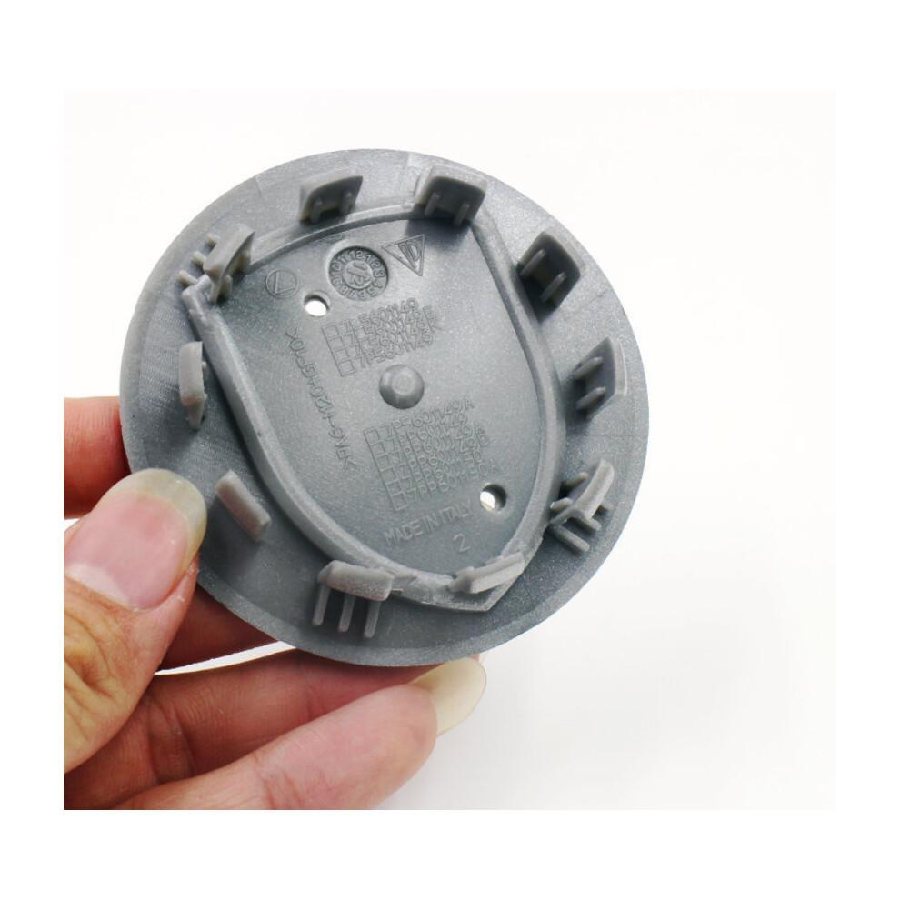 4pcs Porsche Wheel Centre Caps - 76mm - Grey