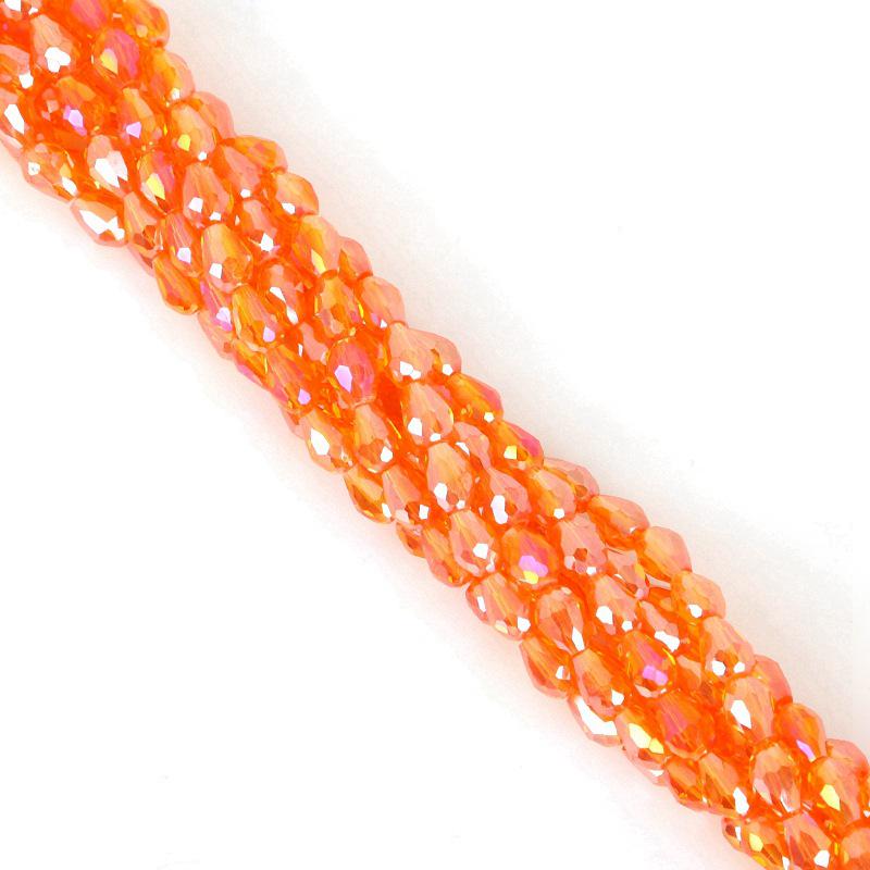 65 Teardrop Glass Beads for DIY Jewelry: Bracelets & Earrings Accessories