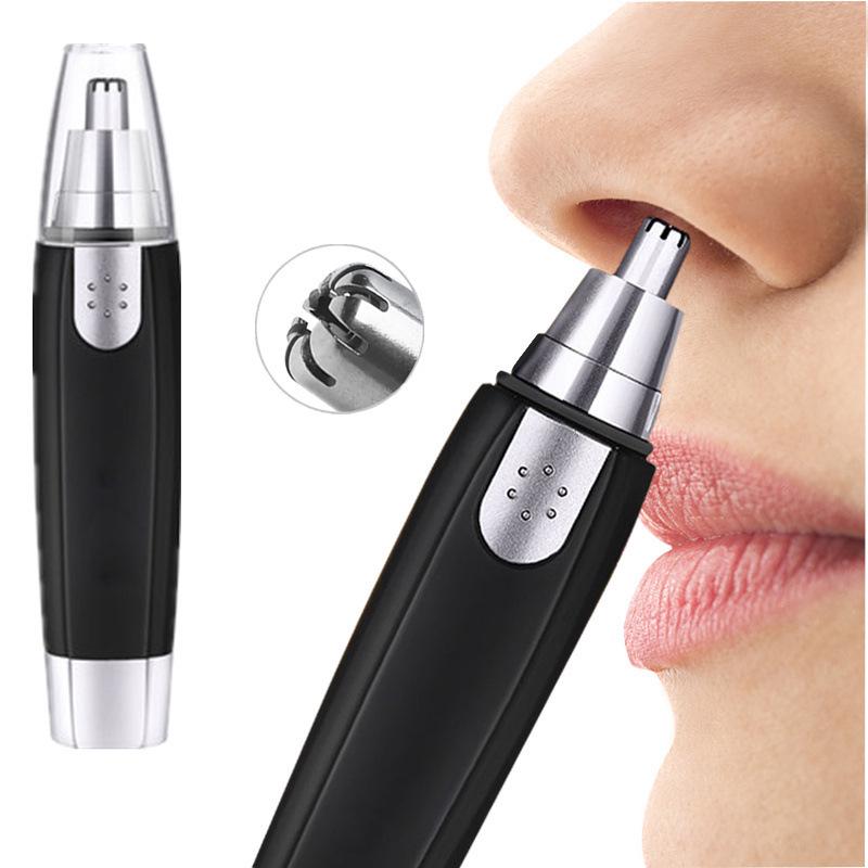 Electric Nose Hair Trimmer for Men and Women - Dual Use Cleaner